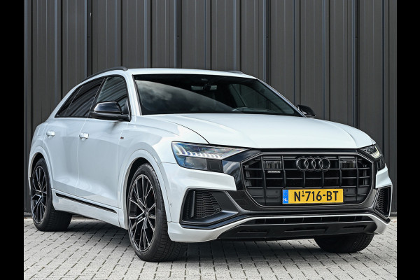 Audi Q8 55 TFSI e quattro Pro Line | S-Seats | B&O Sound | Head-Up | Night vision | Luchtvering | Adaptive cruise  | Camera | Keyless | Ambiance interieur |