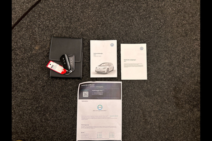 Volkswagen ID.3 Life 58 kWh | SOH 93% | Adapt.Cruise/Control | Stoelverwarming | Origineel NL