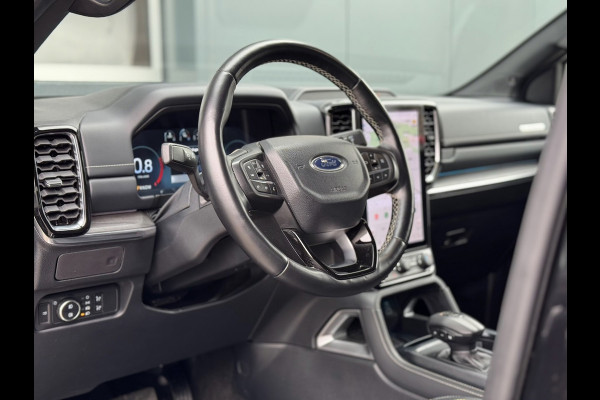 Ford Ranger 3.0 V6 241pk Platinum Double Cab | BPM VRIJ | 2-zits | Trekhaak 3500KG | 360 Cam | Leder geventileerd | Elekt. Rollo