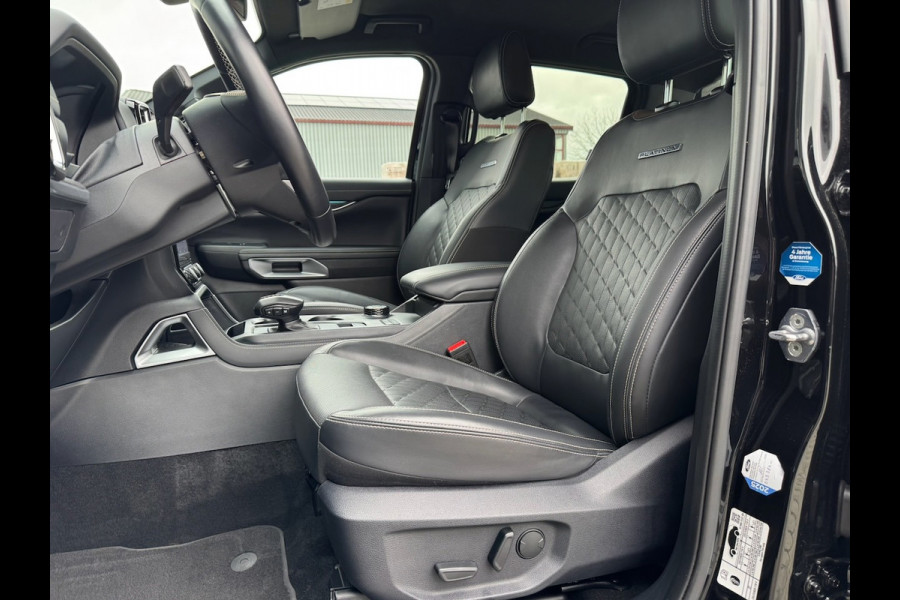 Ford Ranger 3.0 V6 241pk Platinum Double Cab | BPM VRIJ | 2-zits | Trekhaak 3500KG | 360 Cam | Leder geventileerd | Elekt. Rollo