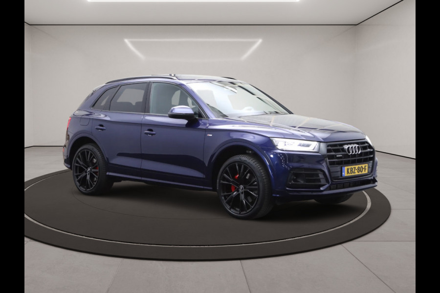 Audi Q5 55 TFSI e Quattro 367 PK Competition PHEV, RS-Leder, Panoramadak, Memory, Camera