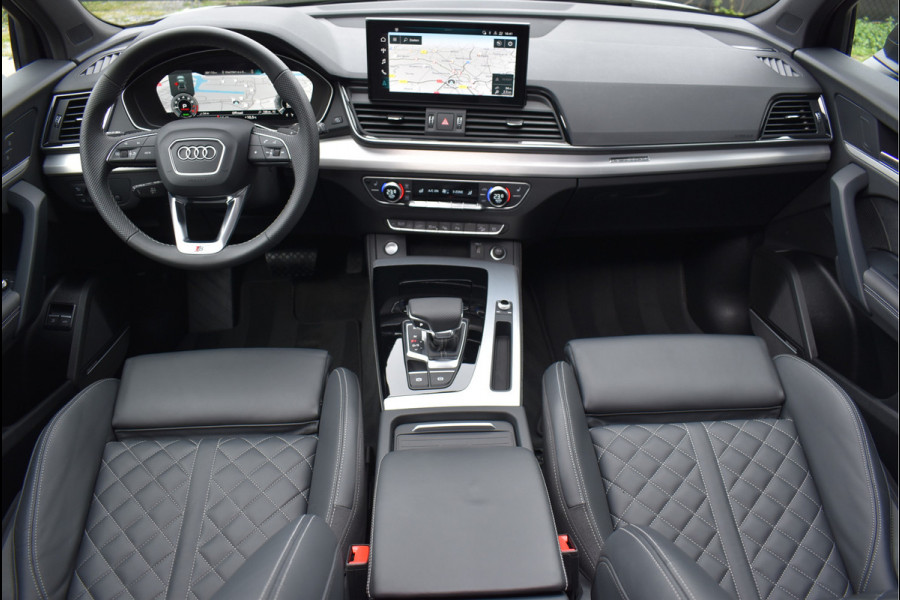 Audi Q5 Sportback 55 TFSI e S-Line 367 Pk Pano RS-Stoel Luchtvering Carbon SQ5 Keyless Matrix Oled 21 Inch