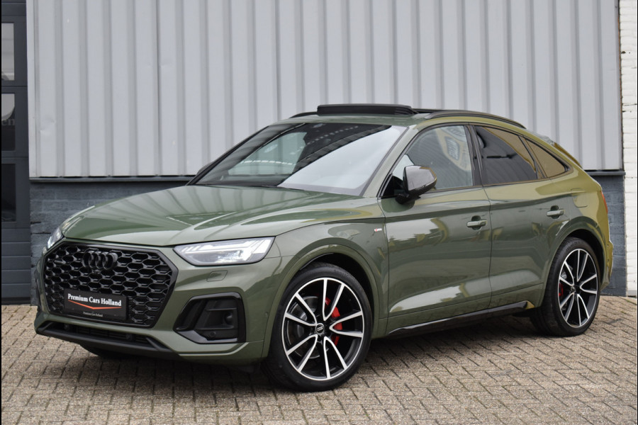 Audi Q5 Sportback 55 TFSI e S-Line 367 Pk Pano RS-Stoel Luchtvering Carbon SQ5 Keyless Matrix Oled 21 Inch