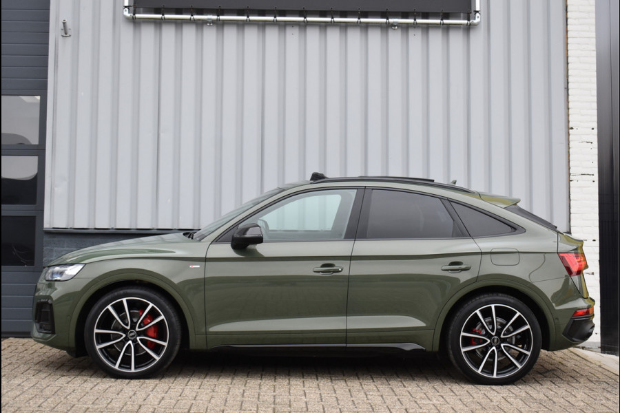 Audi Q5 Sportback 55 TFSI e S-Line 367 Pk Pano RS-Stoel Luchtvering Carbon SQ5 Keyless Matrix Oled 21 Inch