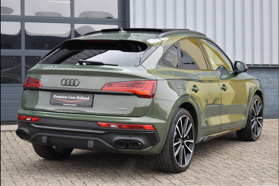 Audi Q5 Sportback 55 TFSI e S-Line 367 Pk Pano RS-Stoel Luchtvering Carbon SQ5 Keyless Matrix Oled 21 Inch