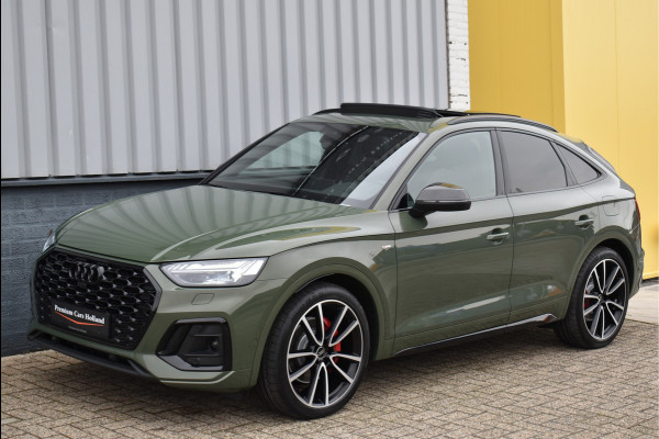 Audi Q5 Sportback 55 TFSI e S-Line 367 Pk Pano RS-Stoel Luchtvering Carbon SQ5 Keyless Matrix Oled 21 Inch