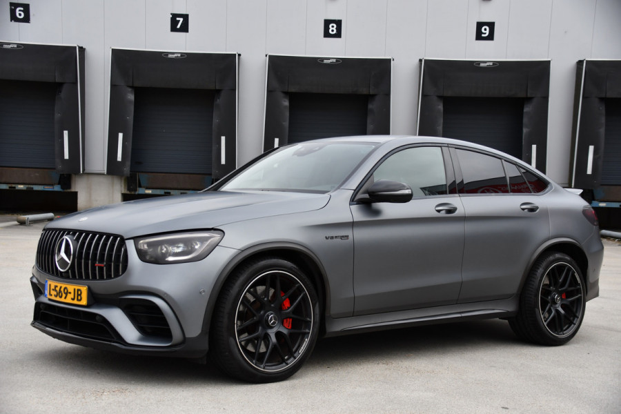 Mercedes-Benz GLC Coupé AMG 63 S 4MATIC+ Premium Plus 360 Camera | Burmester | Carbon | Stoelmassage & koeling | 510pk | Carplay | Leder | Cruise | Automaat