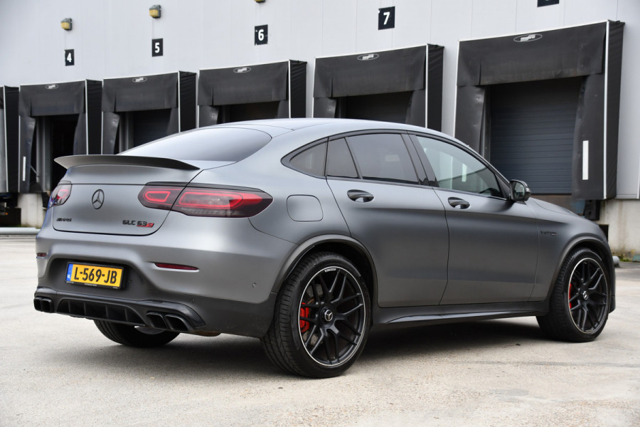 Mercedes-Benz GLC Coupé AMG 63 S 4MATIC+ Premium Plus 360 Camera | Burmester | Carbon | Stoelmassage & koeling | 510pk | Carplay | Leder | Cruise | Automaat