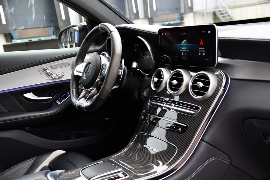 Mercedes-Benz GLC Coupé AMG 63 S 4MATIC+ Premium Plus 360 Camera | Burmester | Carbon | Stoelmassage & koeling | 510pk | Carplay | Leder | Cruise | Automaat
