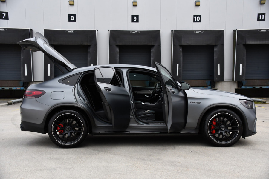 Mercedes-Benz GLC Coupé AMG 63 S 4MATIC+ Premium Plus 360 Camera | Burmester | Carbon | Stoelmassage & koeling | 510pk | Carplay | Leder | Cruise | Automaat