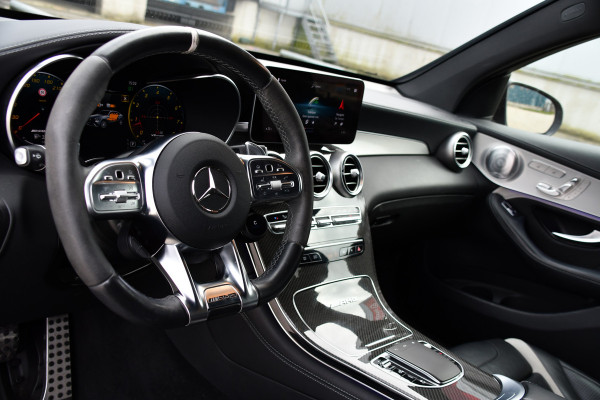 Mercedes-Benz GLC Coupé AMG 63 S 4MATIC+ Premium Plus 360 Camera | Burmester | Carbon | Stoelmassage & koeling | 510pk | Carplay | Leder | Cruise | Automaat