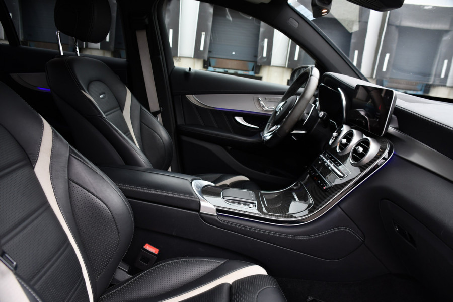Mercedes-Benz GLC Coupé AMG 63 S 4MATIC+ Premium Plus 360 Camera | Burmester | Carbon | Stoelmassage & koeling | 510pk | Carplay | Leder | Cruise | Automaat