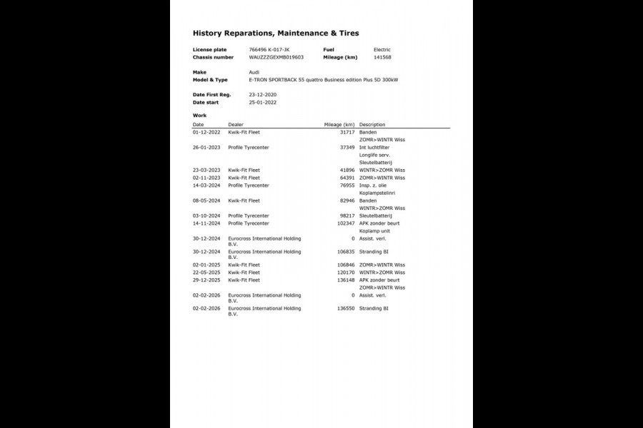 Audi e-tron Sportback 55 Quattro Business Plus 95 kWh|92%SOH|AFN.TREKHAAK|LEDER|PANO|MEMORY|ACC|CARPLAY|STOELVERW|IN.BTW|1EIG|NAP|