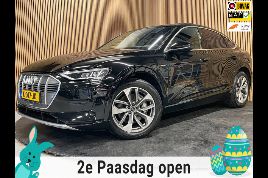 Audi e-tron Sportback 55 Quattro Business Plus 95 kWh|92%SOH|AFN.TREKHAAK|LEDER|PANO|MEMORY|ACC|CARPLAY|STOELVERW|IN.BTW|1EIG|NAP|