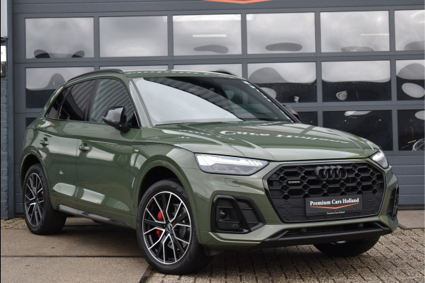 Audi Q5 50 TFSI e S-Line 299 Pk Black Optik Matrix Leder Navi Carbon 20 Inch Trekhaak