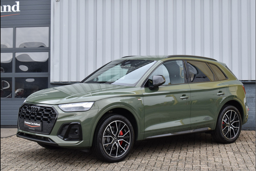 Audi Q5 50 TFSI e S-Line 299 Pk Black Optik Matrix Leder Navi Carbon 20 Inch Trekhaak