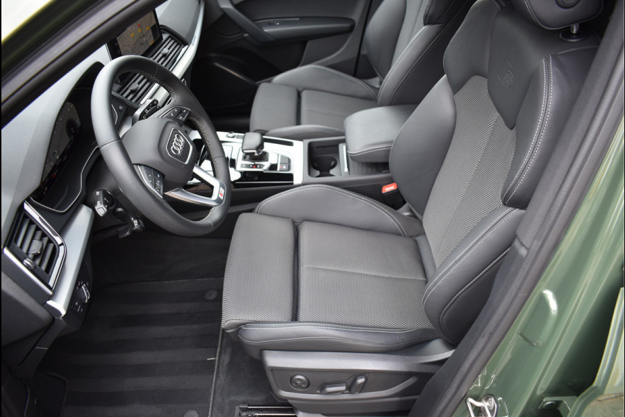 Audi Q5 50 TFSI e S-Line 299 Pk Black Optik Matrix Leder Navi Carbon 20 Inch Trekhaak