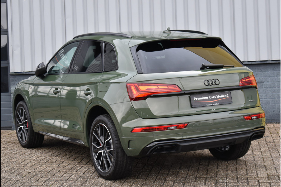 Audi Q5 50 TFSI e S-Line 299 Pk Black Optik Matrix Leder Navi Carbon 20 Inch Trekhaak