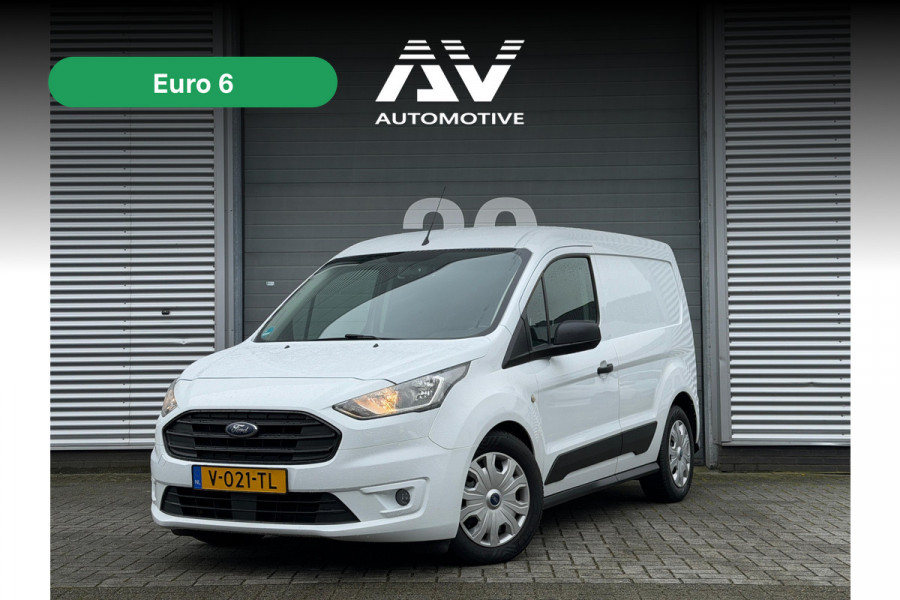 Ford Transit Connect 1.5 EcoBlue | 3-Zitter | Airco | Camera | Trekhaak | Cruise control | NAP Logisch | Nieuwe APK | Dealer onderhouden | Euro 6
