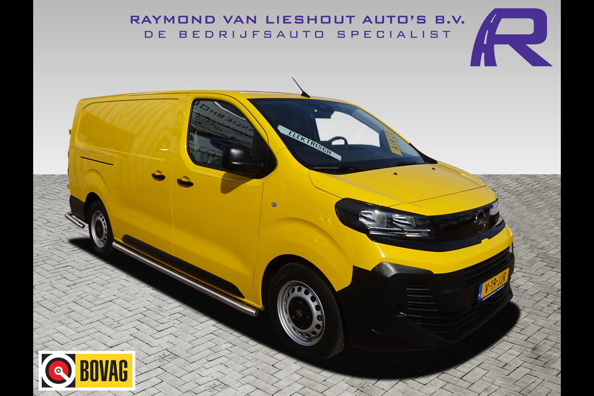 Opel Vivaro Electric L3 50 kWh S.O.H. 95% NIEUW MODEL DIGITAAL DASHBOARD NAVI AIRCO