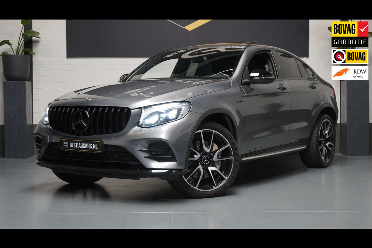Mercedes-Benz GLC Coupé 43 AMG 4MATIC 360 CAMERA-BURMESTER-SCHAALSTOELEN-LUCHTVERING-PANORAMA-WINTER