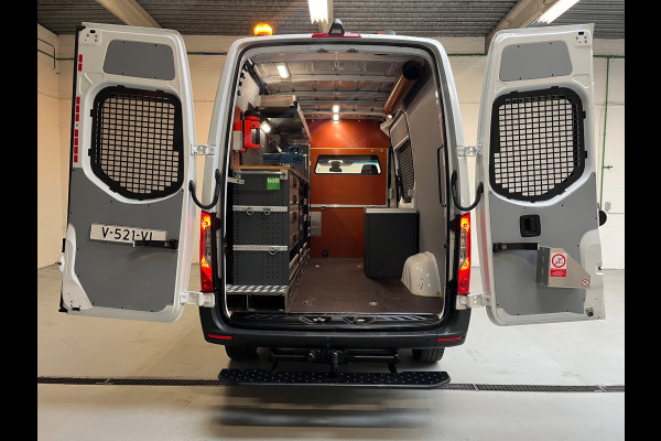 Mercedes-Benz Sprinter Automaat Servicewagen 314 2.2 CDI 140PK L2H2 euro6 BOTT, Victron V230, Standkachel Trekhaak RIJKLAARPRIJS