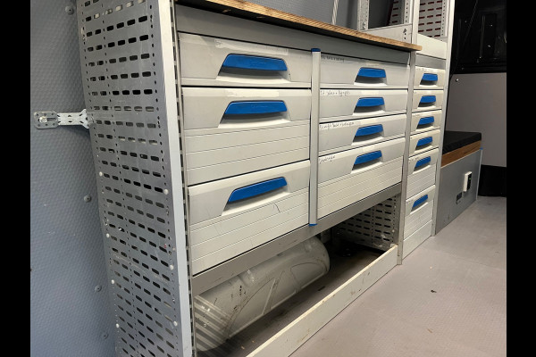 Volkswagen Crafter Werkplaats 35 2.0 TDI 140pk euro6 L3H3 Highline Servicewagen Sortimo Standkachel v230 Trekhaak RIJKLAARPRIJS!