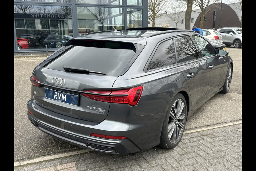 Audi A6 Avant 55 TFSI e quattro Pro Line S Competition S LINE VAN: 46.900,- VOOR 42.877,- UW LENTEVOORDEEL: 4.023,- | B&O audio | ELECTR stoelen+ geheugen | 360camera | adaptive cruise | stoelen en achterbank verwarming | panoramadak