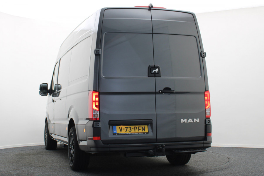 MAN TGE 35 2.0 TDI DSG 140 PK L3H3 (L2H2) 3-Zits, Airco, LED, Cruise, Camera, Apple Carplay, DAB, Trekhaak, 18''