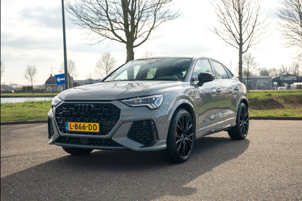 Audi RS Q3 Sportback 2.5 TFSI 511pk Quattro | B&O | MILLTEK & OPF DELETE | PANO BLACKOPTIC | RS ZETELS VALCONALEDER + MEMORY | K5
