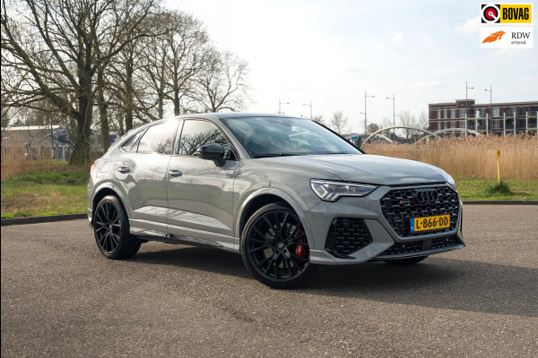 Audi RS Q3 Sportback 2.5 TFSI 511pk Quattro | B&O | MILLTEK & OPF DELETE | PANO BLACKOPTIC | RS ZETELS VALCONALEDER + MEMORY | K5