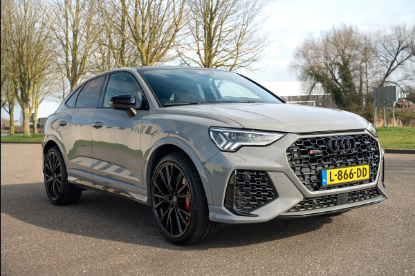 Audi RS Q3 Sportback 2.5 TFSI 511pk Quattro | B&O | MILLTEK & OPF DELETE | PANO BLACKOPTIC | RS ZETELS VALCONALEDER + MEMORY | K5