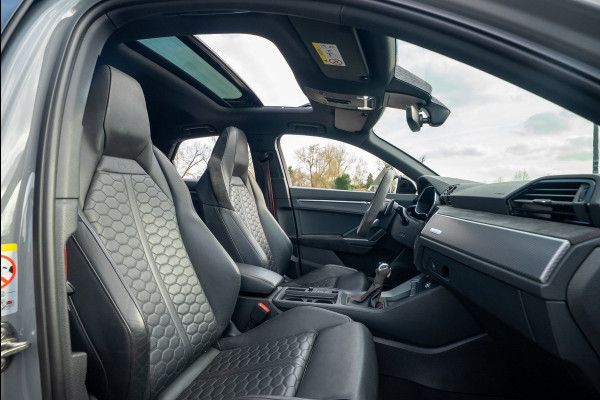 Audi RS Q3 Sportback 2.5 TFSI 511pk Quattro | B&O | MILLTEK & OPF DELETE | PANO BLACKOPTIC | RS ZETELS VALCONALEDER + MEMORY | K5