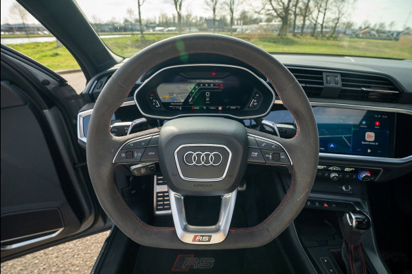 Audi RS Q3 Sportback 2.5 TFSI 511pk Quattro | B&O | MILLTEK & OPF DELETE | PANO BLACKOPTIC | RS ZETELS VALCONALEDER + MEMORY | K5