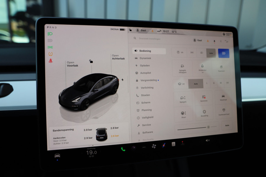 Tesla Model 3 RWD Plus 60 kWh | 283PK | Panoramadak | Stoel/Stuurverw. | Autopilot | Led | Standkachel | 2022.