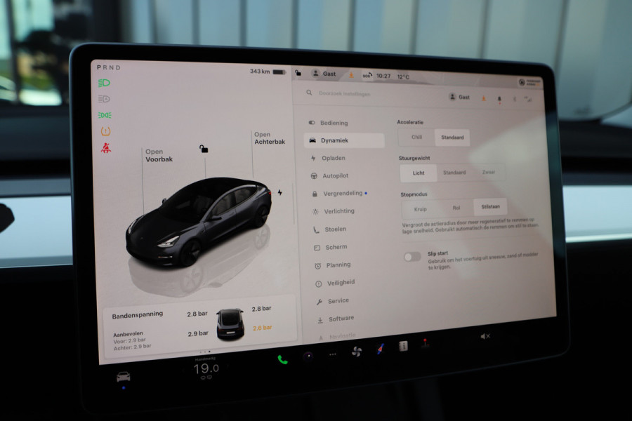 Tesla Model 3 RWD Plus 60 kWh | 283PK | Panoramadak | Stoel/Stuurverw. | Autopilot | Led | Standkachel | 2022.