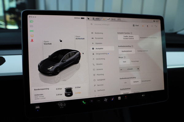 Tesla Model 3 RWD Plus 60 kWh | 283PK | Panoramadak | Stoel/Stuurverw. | Autopilot | Led | Standkachel | 2022.