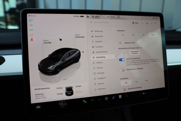 Tesla Model 3 RWD Plus 60 kWh | 283PK | Panoramadak | Stoel/Stuurverw. | Autopilot | Led | Standkachel | 2022.