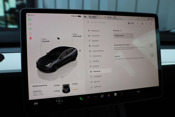 Tesla Model 3 RWD Plus 60 kWh | 283PK | Panoramadak | Stoel/Stuurverw. | Autopilot | Led | Standkachel | 2022.