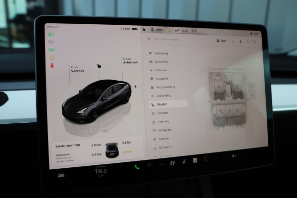 Tesla Model 3 RWD Plus 60 kWh | 283PK | Panoramadak | Stoel/Stuurverw. | Autopilot | Led | Standkachel | 2022.