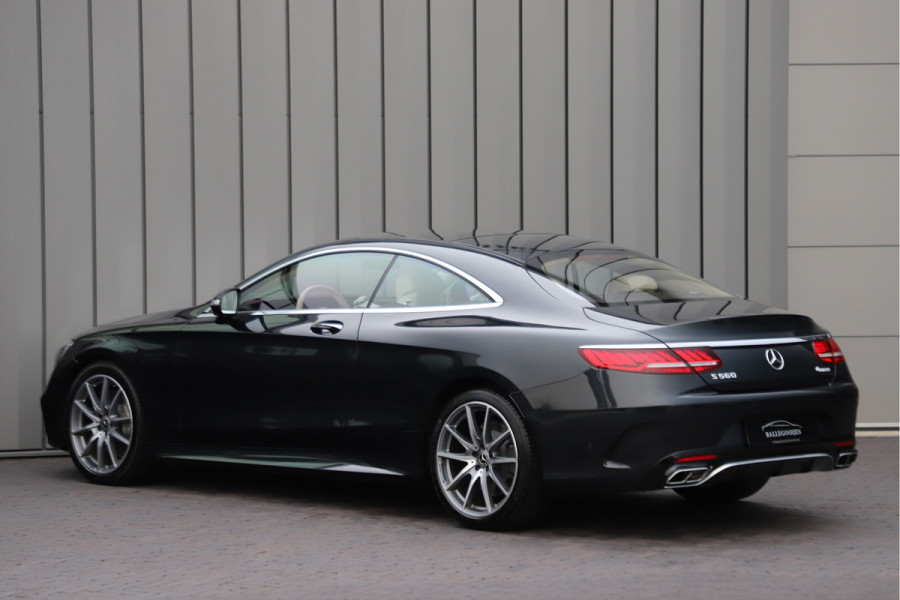 Mercedes-Benz S-Klasse Coupé 560 4-Matic V8 | 470PK | Designo | Massage | Luchtvering | Head-up | Burmester | Keyless-go | Pano | Distronic+ | NL-Auto