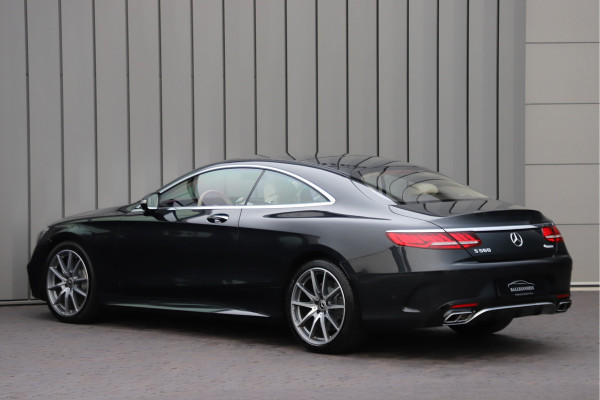 Mercedes-Benz S-Klasse Coupé 560 4-Matic V8 | 470PK | Designo | Massage | Luchtvering | Head-up | Burmester | Keyless-go | Pano | Distronic+ | NL-Auto