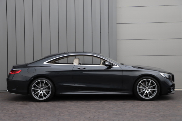 Mercedes-Benz S-Klasse Coupé 560 4-Matic V8 | 470PK | Designo | Massage | Luchtvering | Head-up | Burmester | Keyless-go | Pano | Distronic+ | NL-Auto