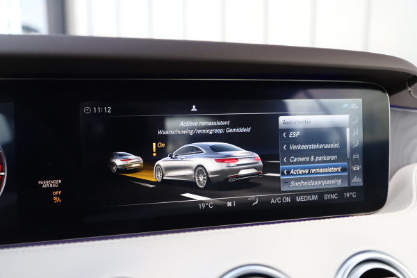 Mercedes-Benz S-Klasse Coupé 560 4-Matic V8 | 470PK | Designo | Massage | Luchtvering | Head-up | Burmester | Keyless-go | Pano | Distronic+ | NL-Auto