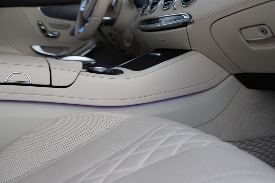 Mercedes-Benz S-Klasse Coupé 560 4-Matic V8 | 470PK | Designo | Massage | Luchtvering | Head-up | Burmester | Keyless-go | Pano | Distronic+ | NL-Auto