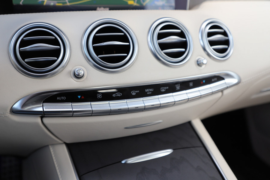 Mercedes-Benz S-Klasse Coupé 560 4-Matic V8 | 470PK | Designo | Massage | Luchtvering | Head-up | Burmester | Keyless-go | Pano | Distronic+ | NL-Auto