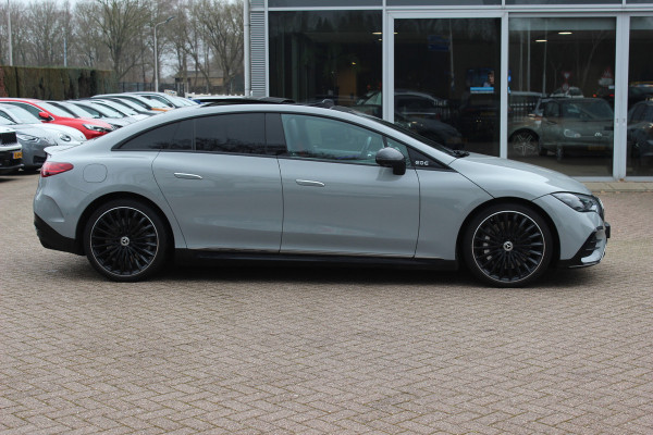 Mercedes-Benz EQE 350 AMG Line 89 kWh / SoH 95,7% / Panoramadak / Camera / Achterasbesturing / Head-up / Luxe Leder / Premium Plus-pakket / Stoelventilatie + Verwarming + Massage / Navigatie / Dodehoek / DAB / ACC