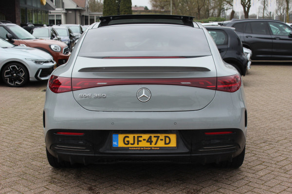 Mercedes-Benz EQE 350 AMG Line 89 kWh / SoH 95,7% / Panoramadak / Camera / Achterasbesturing / Head-up / Luxe Leder / Premium Plus-pakket / Stoelventilatie + Verwarming + Massage / Navigatie / Dodehoek / DAB / ACC