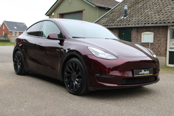 Tesla Model Y LONG RANGE DUAL AWD 75 kWh AUTOPILOT NAVI LEER PANO SOh 95,5%