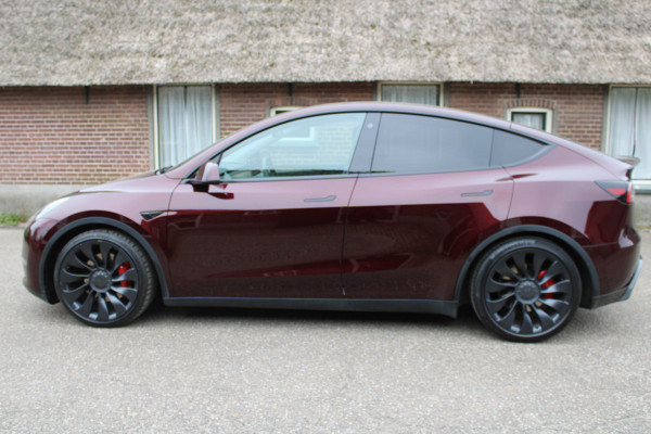 Tesla Model Y LONG RANGE DUAL AWD 75 kWh AUTOPILOT NAVI LEER PANO SOh 95,5%